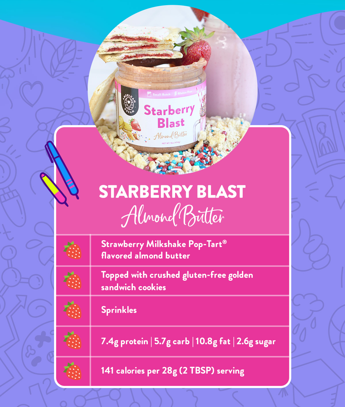 Snacks 🥜 + spoons🥄 = smiles 😄 American Dream Nut Butter