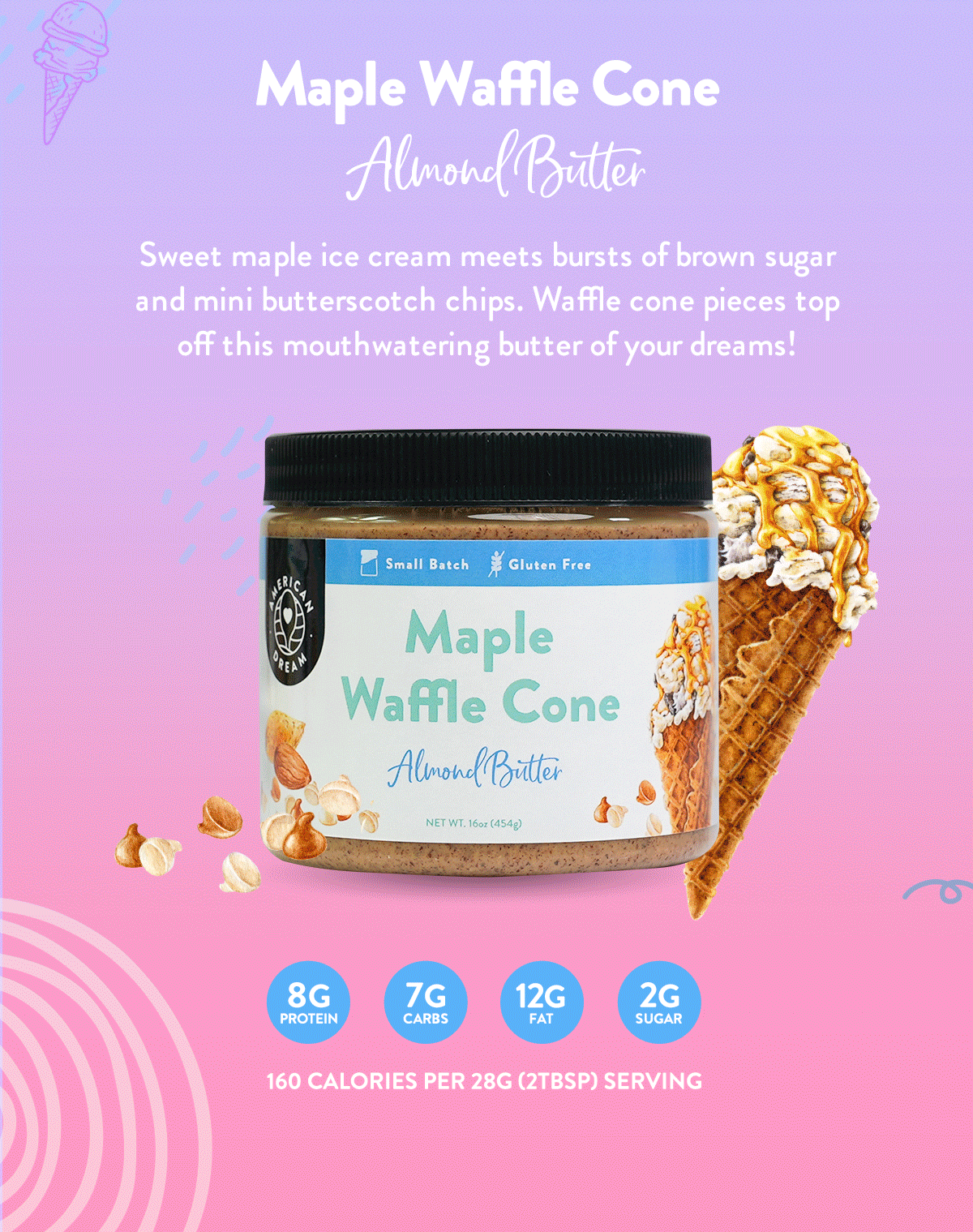 Did you hear the scoop? 🍦🥜 All American Butter