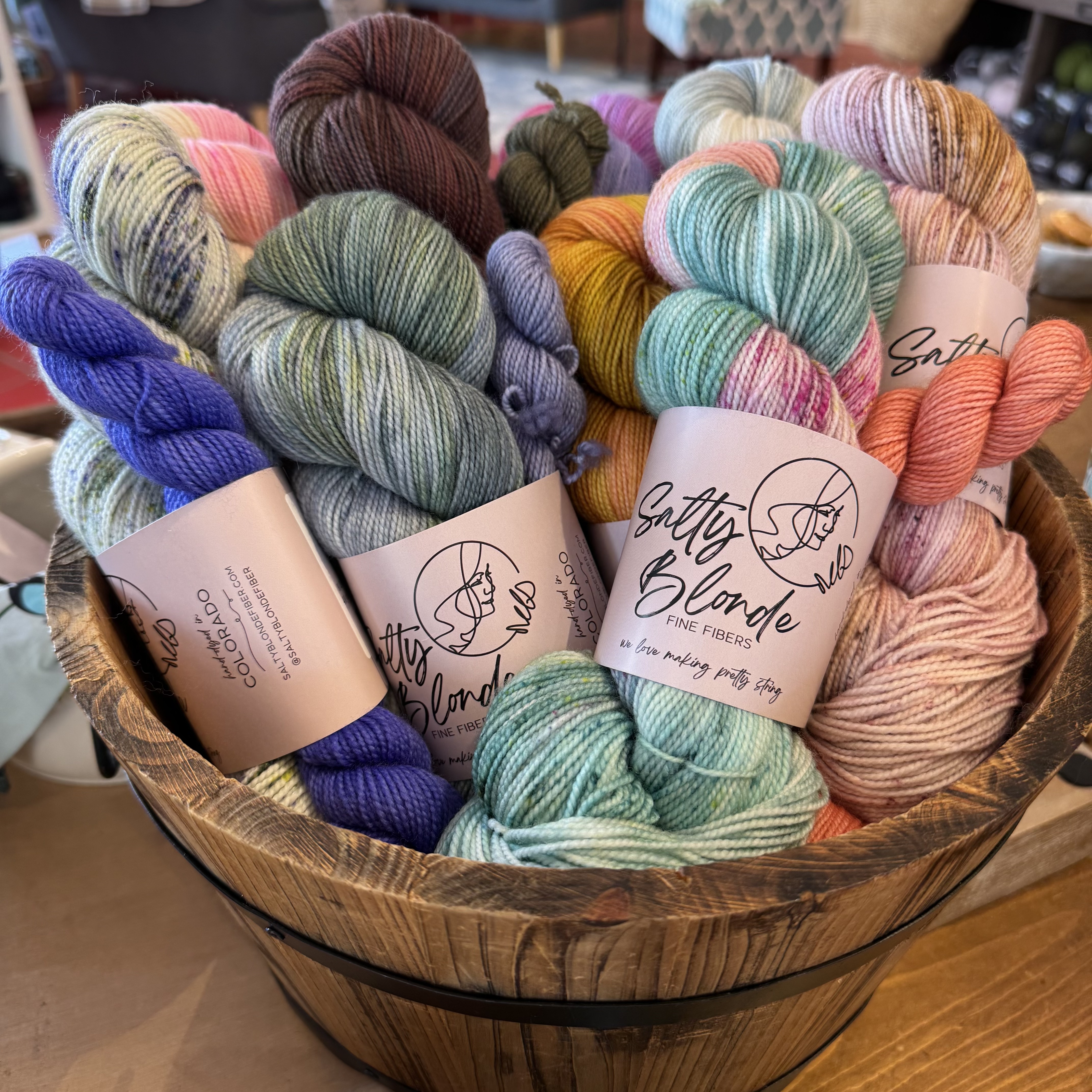 Salty Blonde Fibers Sock Sets